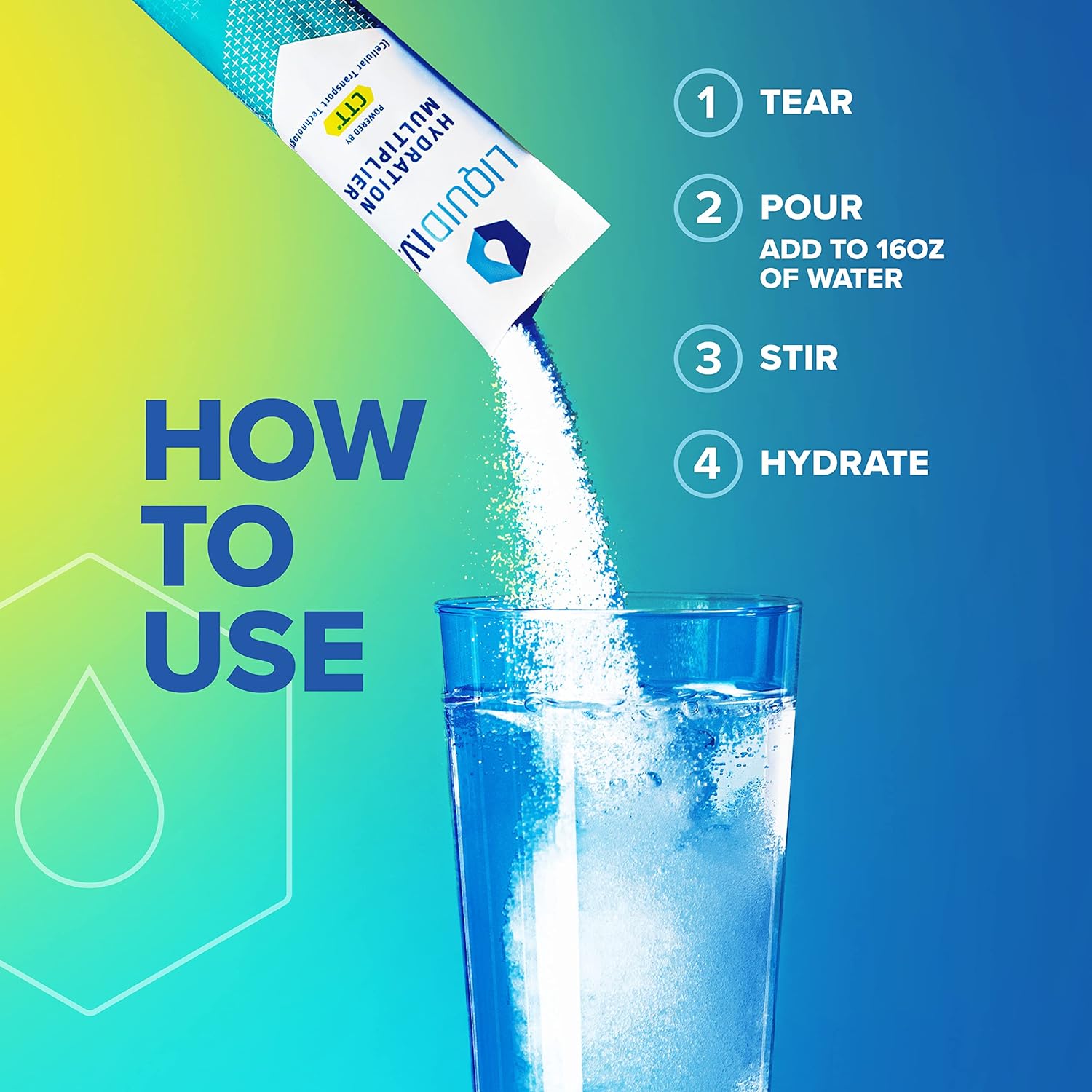 Liquid I.V. Hydration Multiplier - Passion Fruit - Hydration Powder Packets | Electrolyte Drink Mix | Easy Open Single-Serving Stick | Non-GMO | 16 Sticks - Image 4